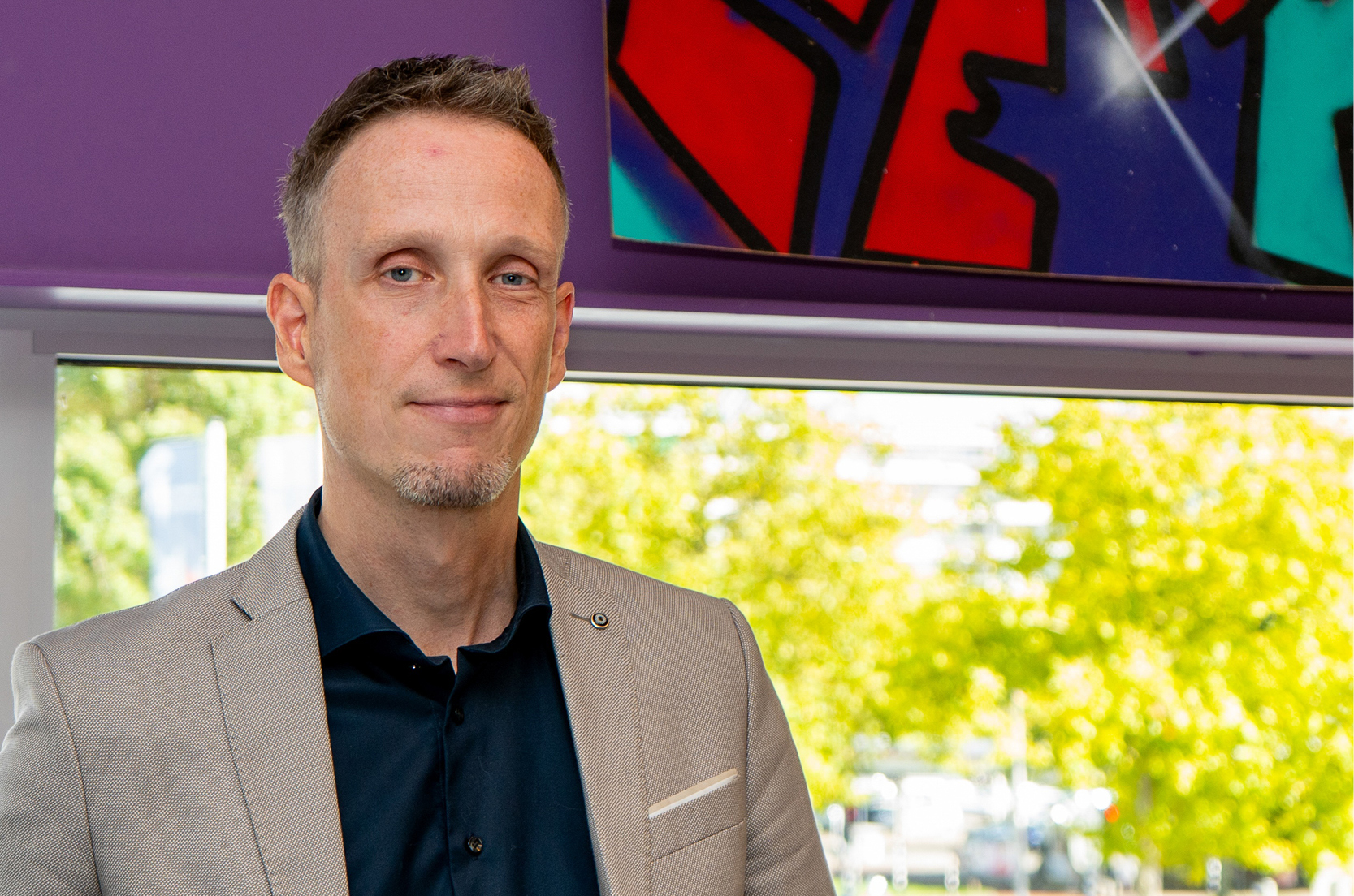 Portretfoto Sander Luttje, directeur Leerpark Arnhem